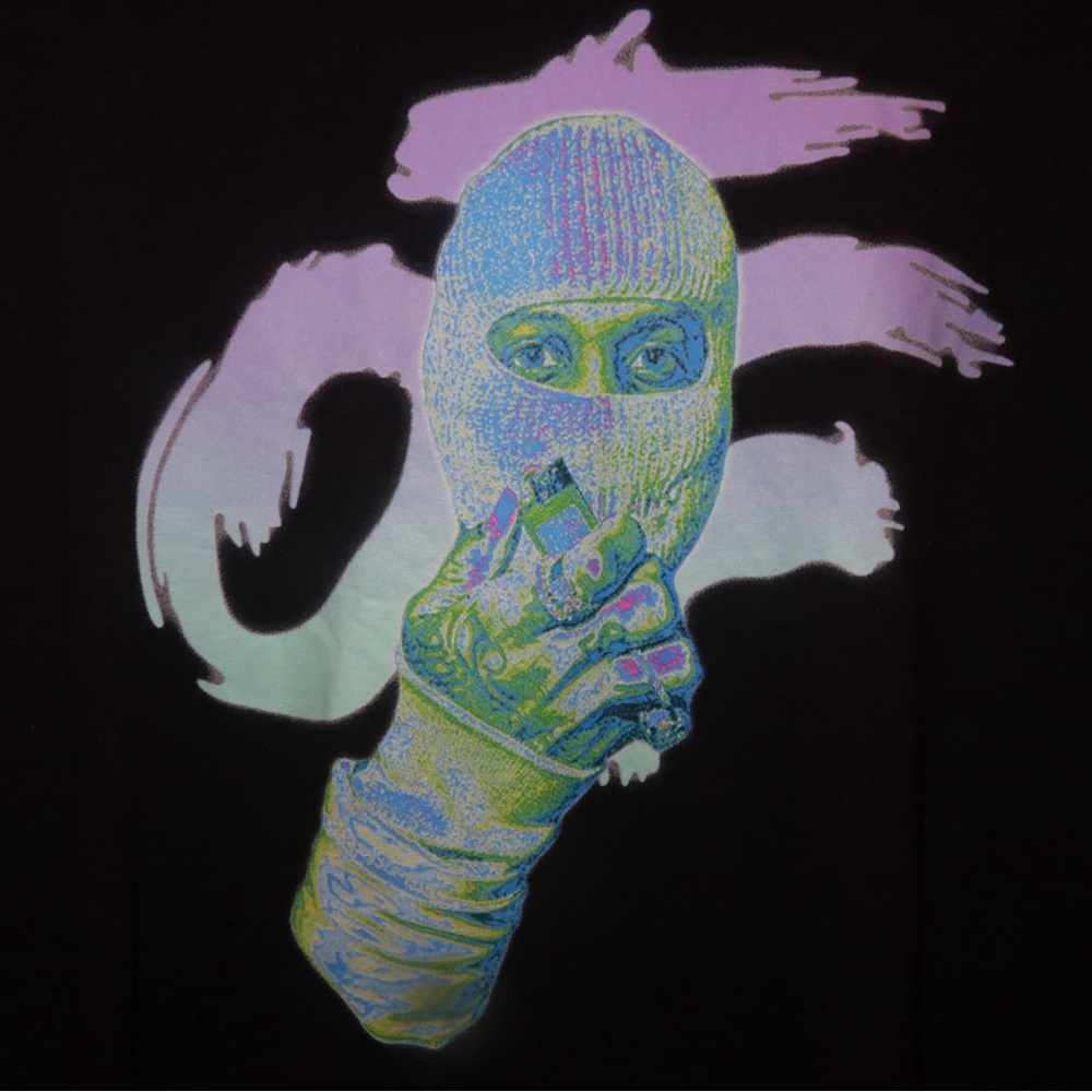 OTF Lil Durk Merch Black Graphic Tee (Only The Family) - Picture 2 of 3